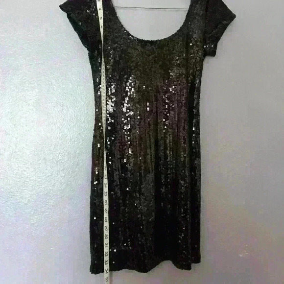 MKM Designs Sequined Dress Black Size Small - Picture 5 of 10
